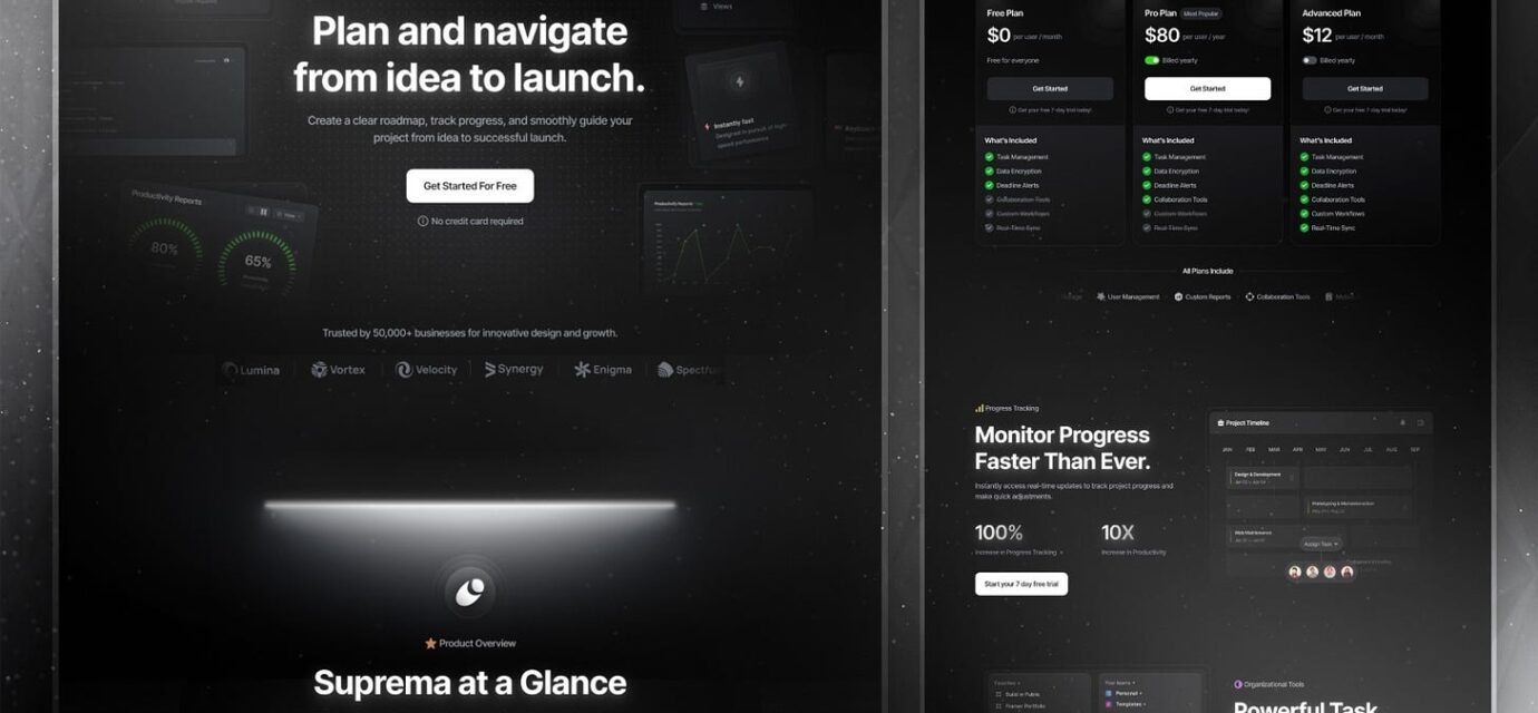 Framer template for AI automation agency