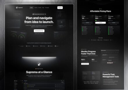 Framer template for AI automation agency