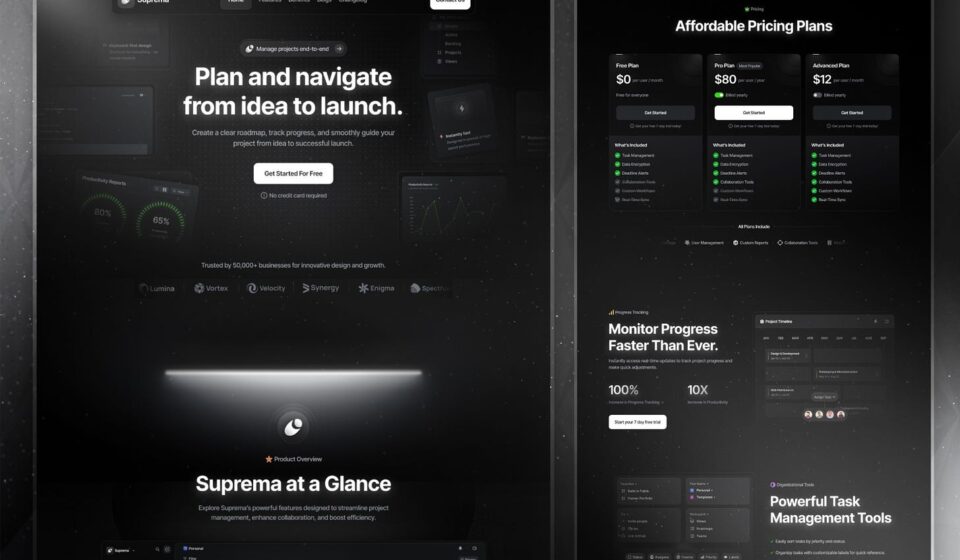 Framer template for AI automation agency