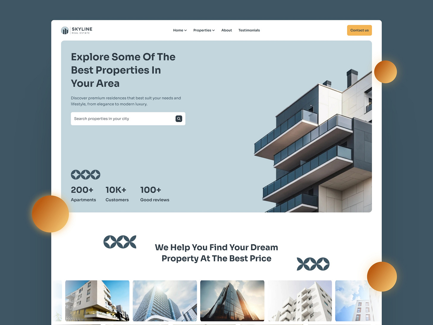 Framer templates for real estate agents