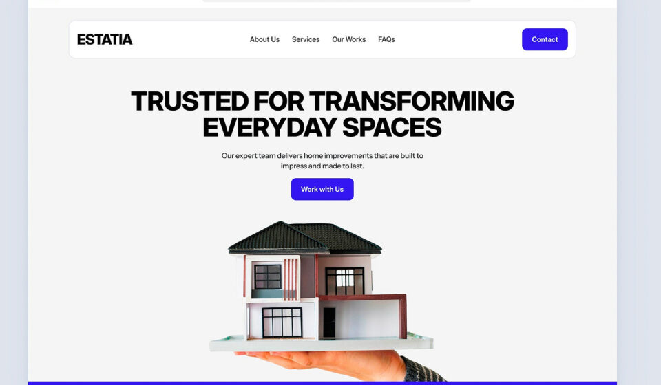 Framer templates for general contractors
