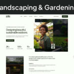 Framer templates for landscapers