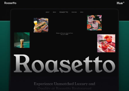 Best restaurant website templates for Framer